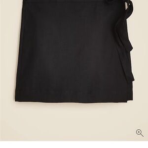 J. Crew Black Mini Skirt